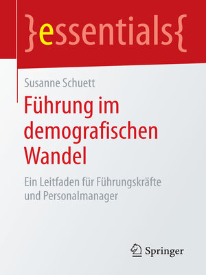 cover image of Führung im demografischen Wandel